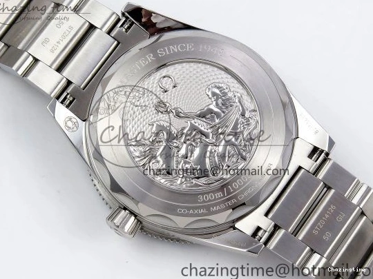 0504 Seamaster 300 Heritage VSF 1:1 Best Edition Blue Dial on SS Bracelet A8912 Super Clone Packable 7716